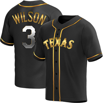 black texas rangers jersey