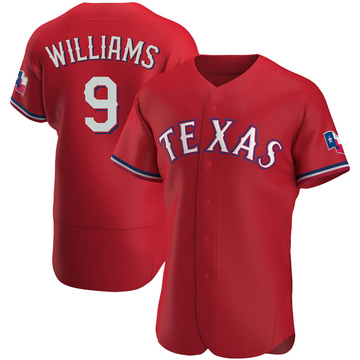 Texas Rangers Ted Williams Black Holographic Replica Men's Alternate Player  Jersey S,M,L,XL,XXL,XXXL,XXXXL