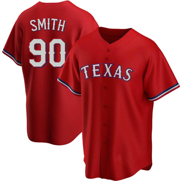 Texas Rangers Josh Smith White Replica Men's Home Player Jersey  S,M,L,XL,XXL,XXXL,XXXXL