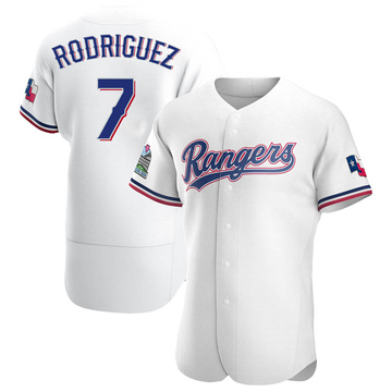 Texas Rangers Ivan Rodriguez Light Blue Replica Men's Alternate Player  Jersey S,M,L,XL,XXL,XXXL,XXXXL