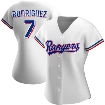 Texas Rangers Ivan Rodriguez Light Blue Replica Youth Alternate